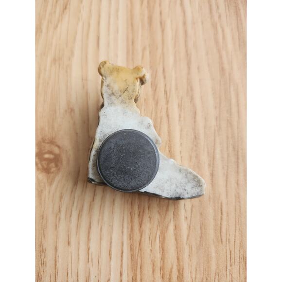 Lot 4 Bear Fridge Magnets Resin & Plastic Vintage Style Collectible Decor Set - Picture 9 of 11